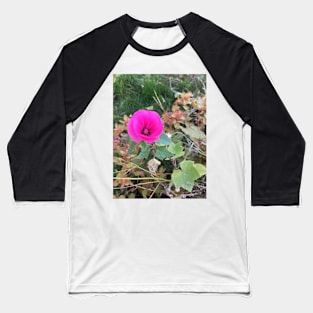 Bold Flower Baseball T-Shirt